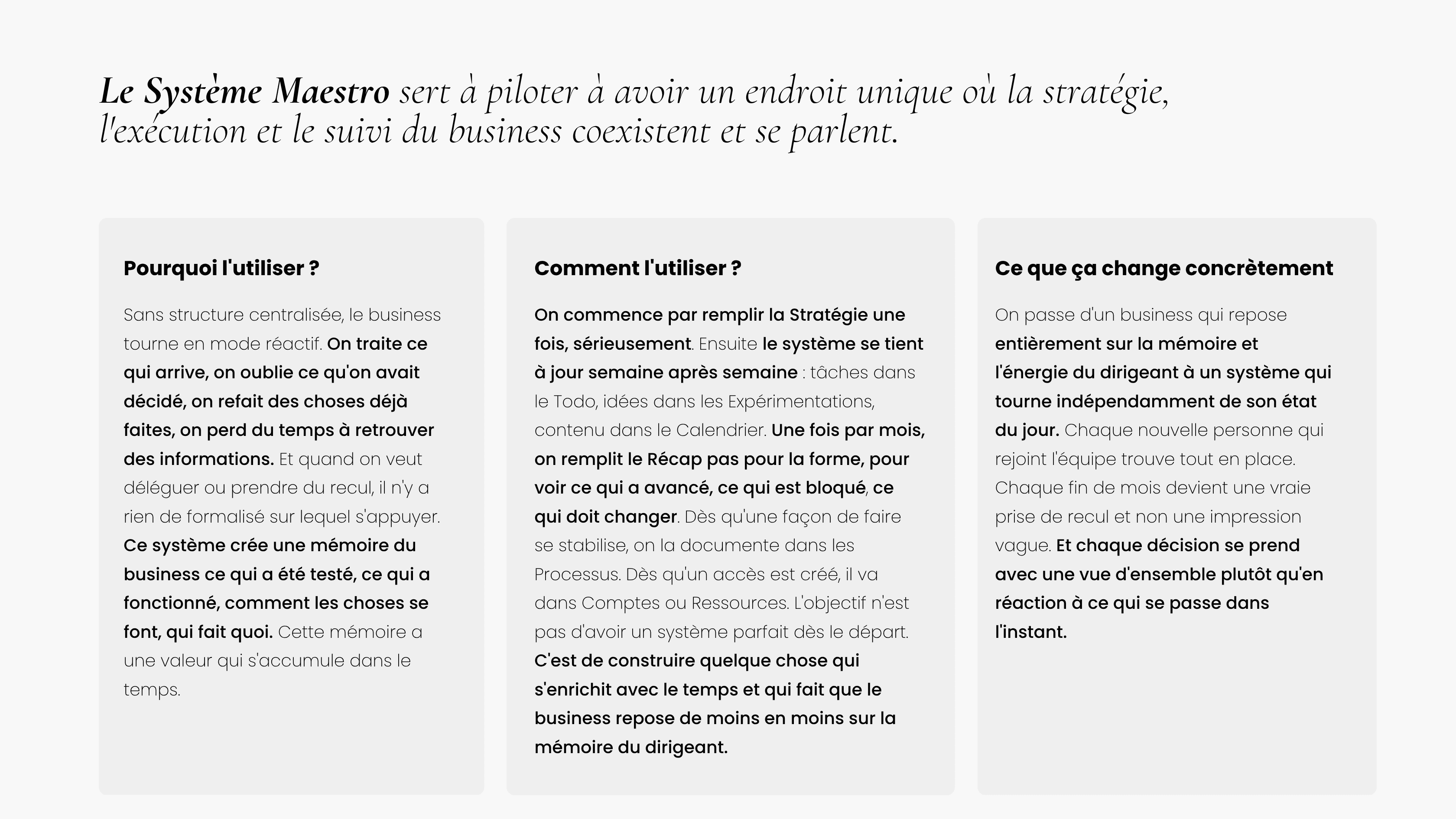 Comment organiser son entreprise au quotidien et concrètement