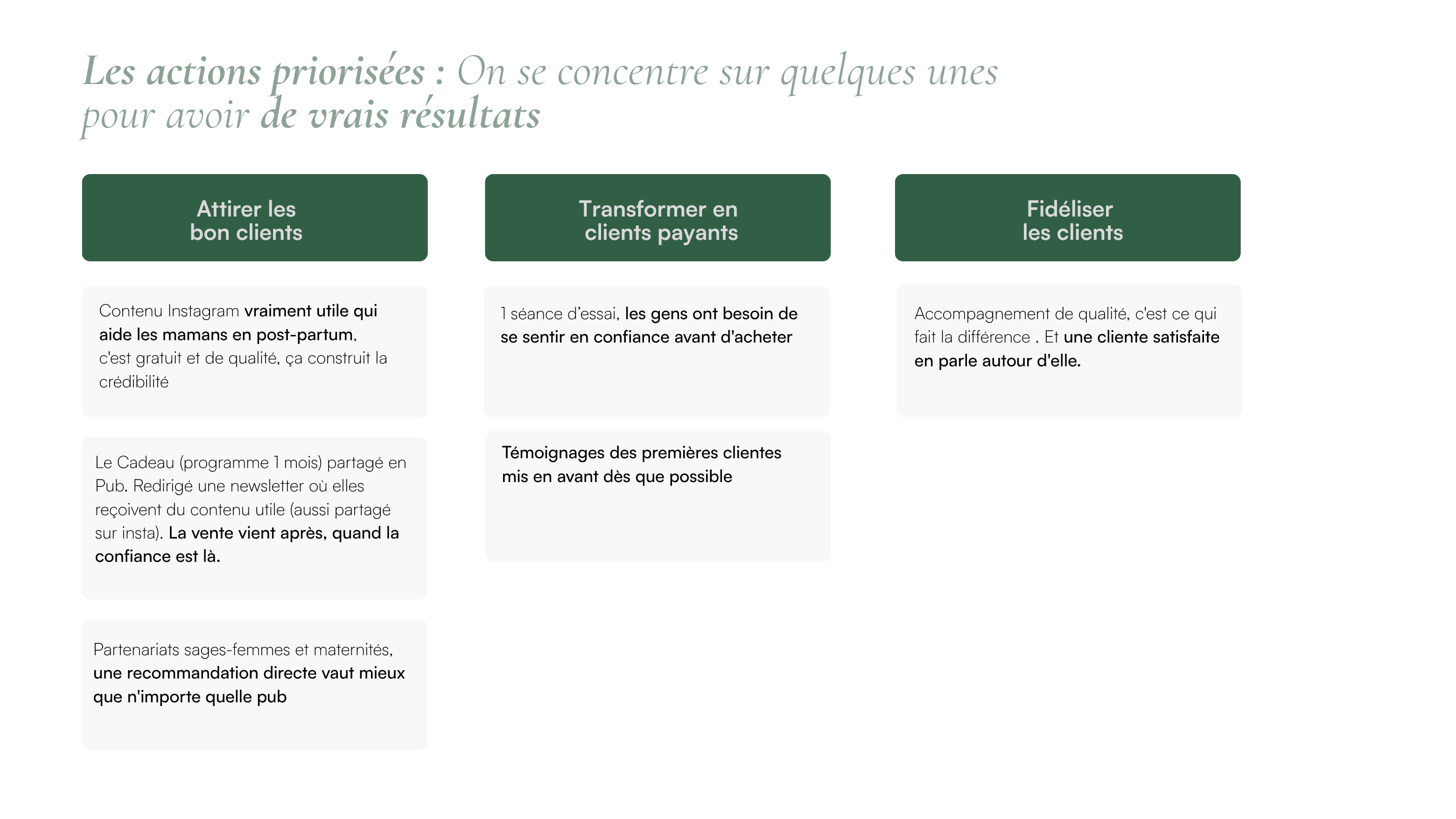 Construire un système marketing & vente - slide 4